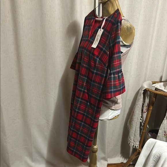 Vineyard Vines Red and Blue Plaid Dress - Picture 7 of 9